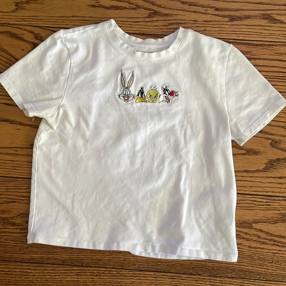 White Looney Tunes Shirt